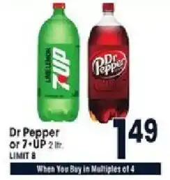 Jewel-Osco Dr Pepper or 7-UP offer