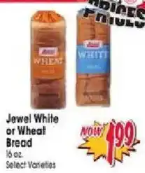 Jewel-Osco Jewel White or Wheat Bread offer