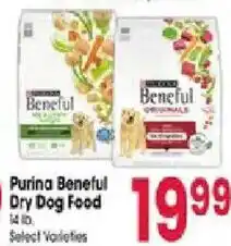 Jewel-Osco Purina Beneful Dry Dog Food offer