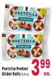 Jewel-Osco Pretzilla Pretzel Slider Rolls offer