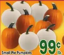 Jewel-Osco Small Pie Pumpkins offer