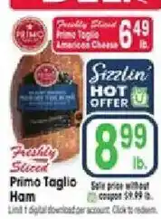 Jewel-Osco Sizzlin' ham offer