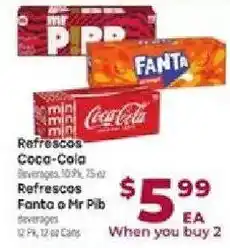 Cardenas Coca-Cola Refreshes or Fanta or Mr Pib Refreshes offer