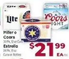 Cardenas Miller Coors Estrella offer