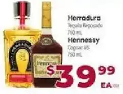 Cardenas Herradura Tequila Reposado, Hennessy Cognac VS offer