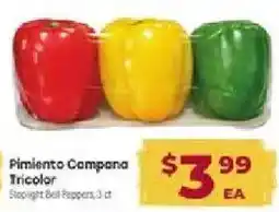 Cardenas Pimiento Campana Tricolor offer