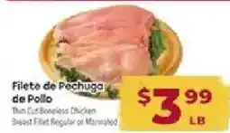 Cardenas Thin Cut Boneless Chicken offer