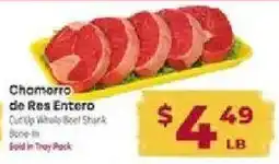 Cardenas Chamarro de Res Entero offer