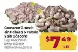 Cardenas F&O Raw Shrimp offer