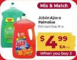 Cardenas Jabón Ajax o Palmolive offer