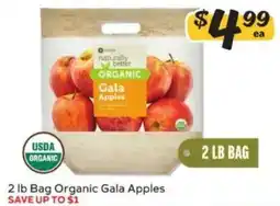 Winn Dixie Naturally Better Organic Gala Apples offer