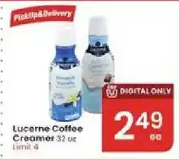 Albertsons Lucerne Coffee Creamer offer