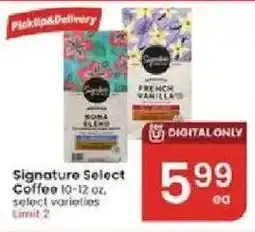 Albertsons Signature Select Coffee offer