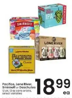 Albertsons Pacifico, Lone River, Smirnoff or Deschutes offer
