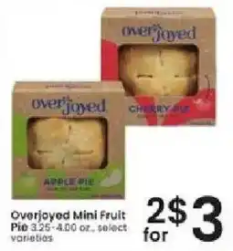 Albertsons Overjoyed Mini Fruit Pie offer