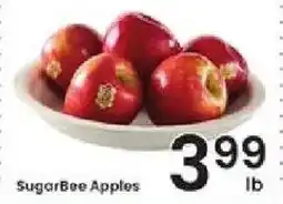 Albertsons SugarBee Apples offer
