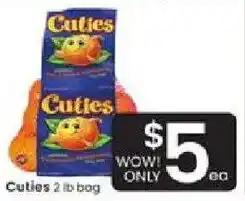 Albertsons Cuties 2 lb bag offer