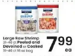 Albertsons Large Raw Shrimp offer