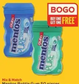 Winn Dixie Mentos Bottle Gum offer