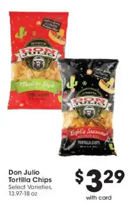 Smith's Don Julio Tortilla Chips offer