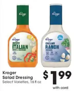 Smith's Kroger salad dressing offer