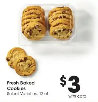 Smith's Fresh Baked Cookies offer