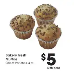Smith's Bakery Fresh Muffins offer