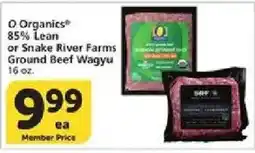Vons O Organics Ground Beef Wagyu offer