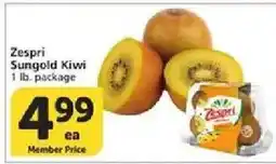 Vons Zespri Sungold Kiwi offer