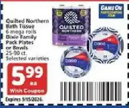 Vons Quilted Northern Bath Tissue offer