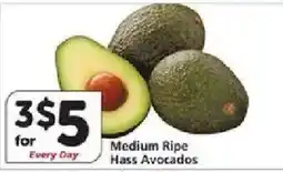 Vons Medium Ripe Hass Avocados offer