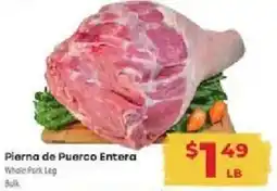 Supermercado El Rancho Whole Pork Leg offer