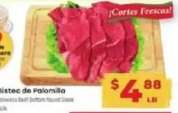 Supermercado El Rancho Bistec de Palomilla offer