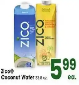 Jewel-Osco Zico Coconut Water offer
