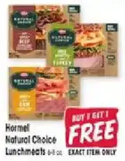 Jewel-Osco Hormel Natural Choice Lunchmeats offer