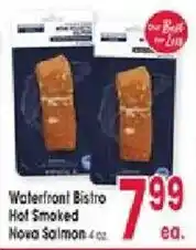 Jewel-Osco Waterfront Bistro Hot Smoked Nova Salmon offer
