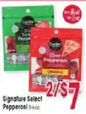 Jewel-Osco Signature Select Pepperoni offer