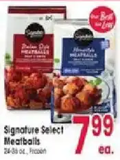 Jewel-Osco Signature Select Meatballs offer