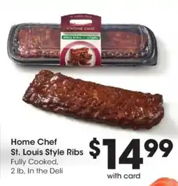 Smith's Home Chef St. Louis Style Ribs offer