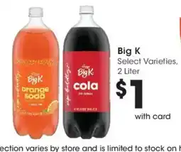 Smith's Big K cola offer