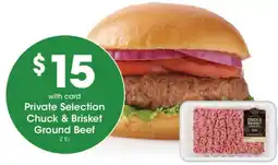 Smith's Private Selection Chuck & Brisket Ground Beef offer