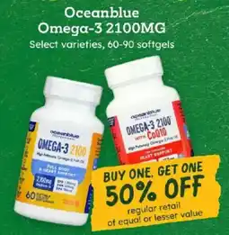 Sprouts Farmers Market Oceanblue Omega-3 2100 offer