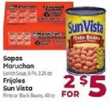 Cardenas Sopas Maruchan Lunch Soup offer