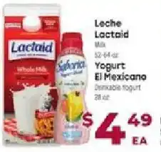 Cardenas Lactaid whole milk offer