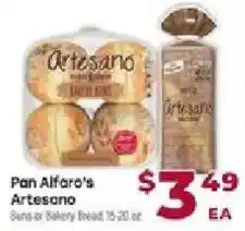 Cardenas Pan Alfaro's Artesano offer
