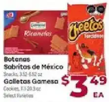 Cardenas Botanas Sabritas de Mexico offer