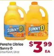 Cardenas Sunny D Ponche Citrico offer