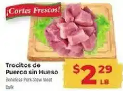 Supermercado El Rancho Trocitos de Puercosin Hueso offer