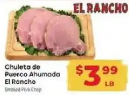 Supermercado El Rancho El Rancho Smoked Pork Chop offer