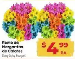 Supermercado El Rancho Crazy Daisy Bouquet offer